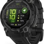 Garmin Instinct® 3 AMOLED, Rugged GPS Smartwatch, 45mm, Black