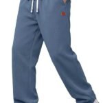COOFANDY Mens Corduroy Pants Casual Elastic Waist Drawstring Sweatpants